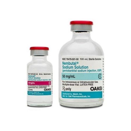 Nembutal Pentobarbital Sodium (Injectable) 100ml